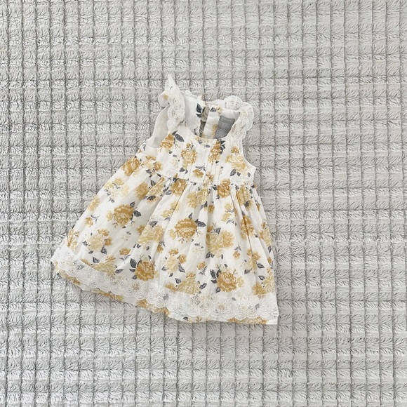 Tahari Floral Lace Baby Dress - Picture 1 of 3